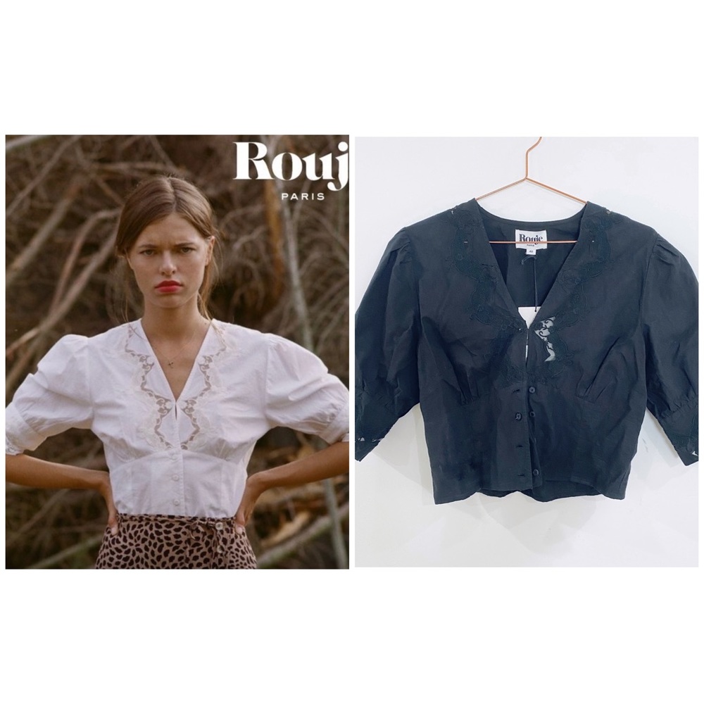 NEW Rouje Antoine top in noir